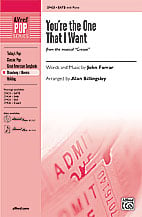 You're the One that I Want SATB choral sheet music cover